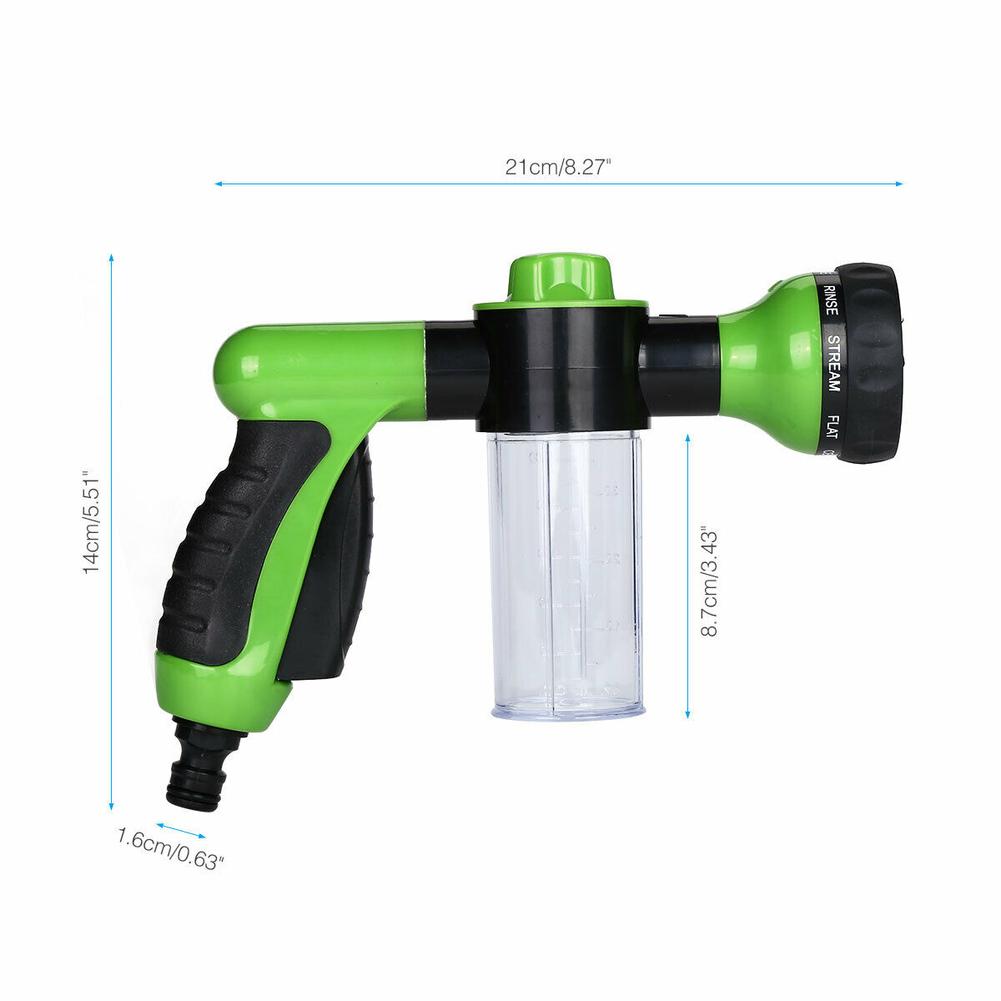 Adjustable Pet Wash Sprayer – Foam & Rinse Hose Attachment for Dogs