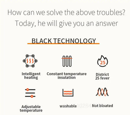 Men Heated Jacket USB Electric Heated Coat - Hunting Hiking Camping Outdoor Skiing (Power Source Sold Separately)