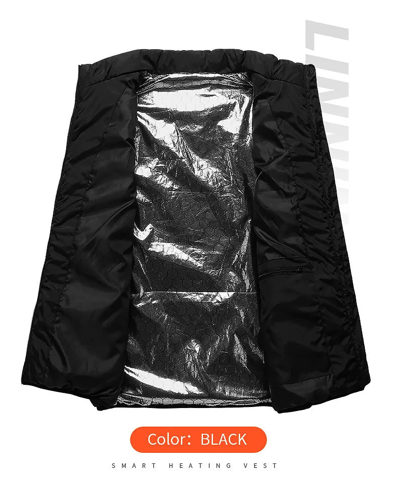 Heated Vest with 21 Heating Pads - Winter Warmth in Seconds