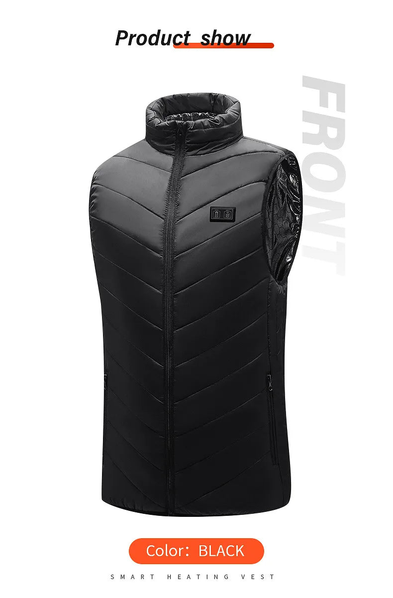 Heated Vest with 21 Heating Pads - Winter Warmth in Seconds