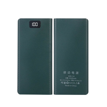 DIY 8*18650 Battery Power Bank A.O Case Charge Storage Box 5V Dual USB Type C Battery Holder Box PD QC3.0 Fast Charge For SmartPhone