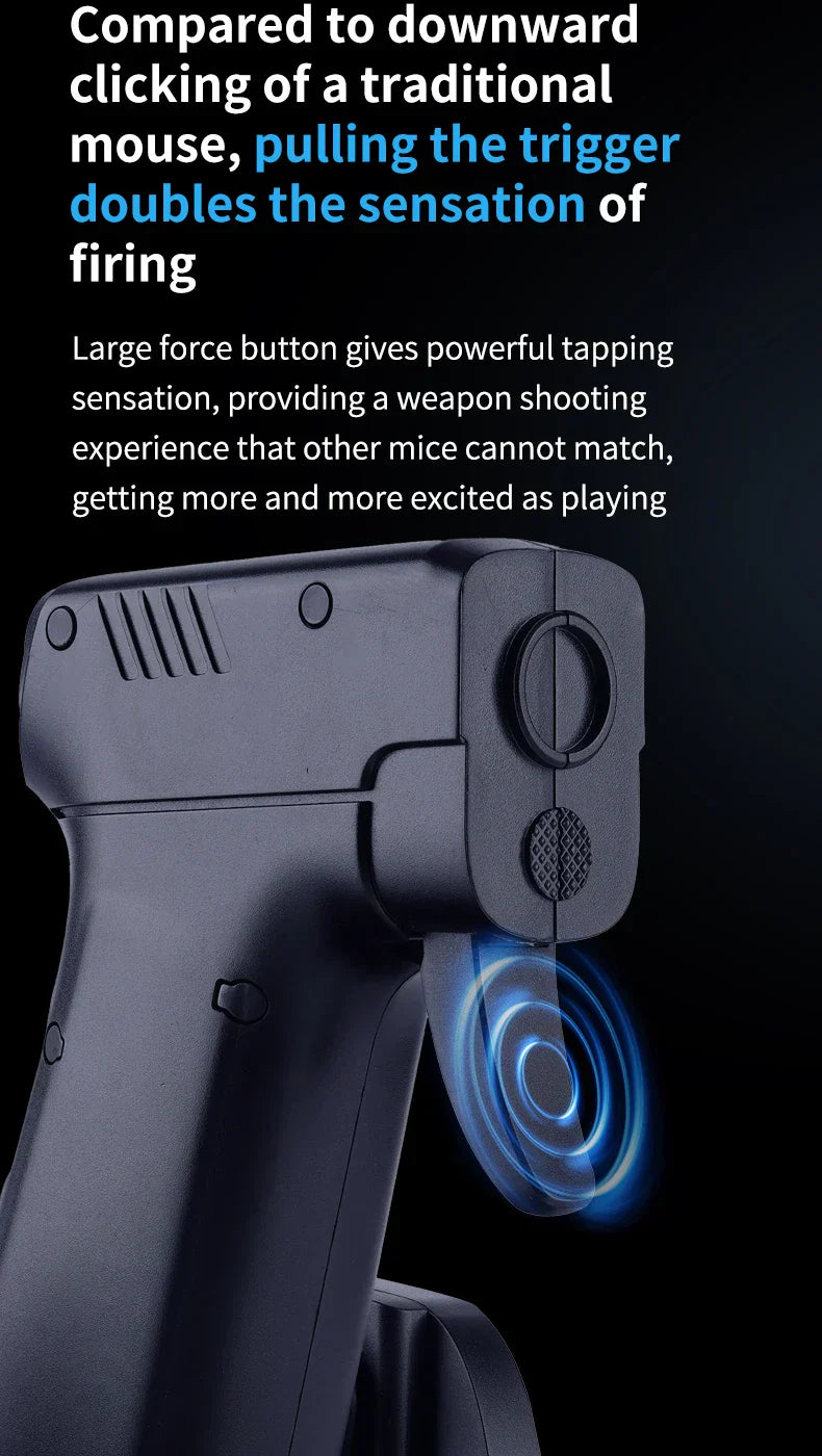 Gun-Style FPS Gaming Mouse